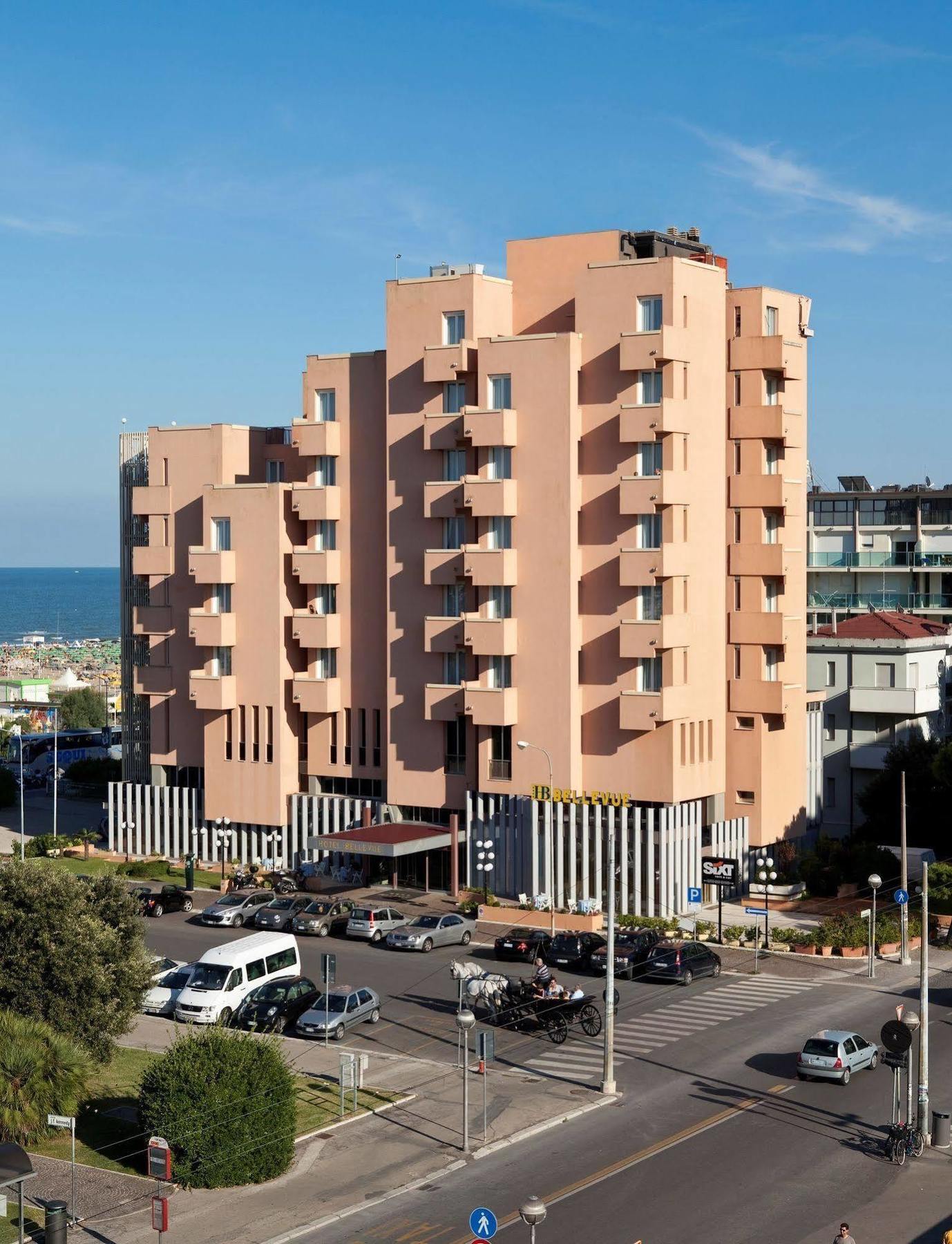 Hotel Bellevue Ρίμινι Εξωτερικό φωτογραφία